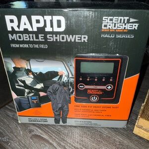 Scent Crusher Rapid Mobile Shower
